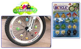 Украшения на спицы "Злые птички", набор 16 предм., блистер (УТ00019535)