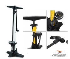 Насос Giyo GF-5525W, напольный, алюминиевый, двухходовой, большой манометр (160 psi/11 bar)