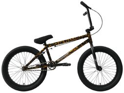 Велосипед TECH TEAM GRASSHOPER (BMX 20", 1 ск., рост 20,4") оранжевый\черный, NN012693