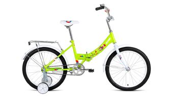 ALTAIR CITY KIDS 20 COMPACT (20" 1 ск. рост. 13") 2022, зеленый, IBK22AL20034