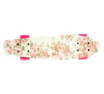 Скейтборд Hubster 22", пластиковый, Abec-7, Design Flowers (HubsterFlowers22)