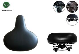 Седло комфорт 260x220 мм, HF-AZ-6072, на пружинах (HF-AZ-6072)