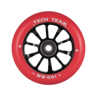 Колесо д/экстрим. самоката 100 мм X-Treme Winner, с подшипниками ABEC 9 (красный)
