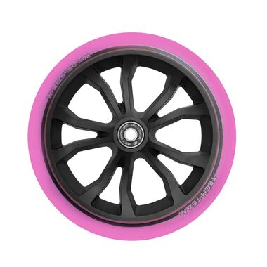 Колесо для самоката 180 мм в сборе с подшипниками ABEC 9, TT Pink (NN009901)