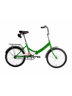 KAMA 20 (20" 1 ск. рост. 14" скл.) 2023, зеленый/серебристый