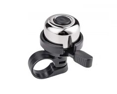 Звонок велосипедный, L-A-67, алюминий/пластик (серебристый металлик, RNVLA6700001)