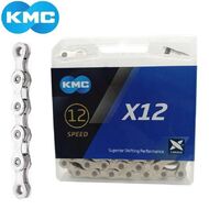 Цепь KMC (X-12) 12 скор. (126 звеньев) 11/128", с замком, инд. упаковка (KMC-X12)