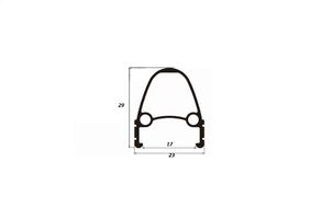 Колесо в сборе 24", Заднее, обод двойной, алюминиевый, втулка алюмин., на гайке, под трещотку