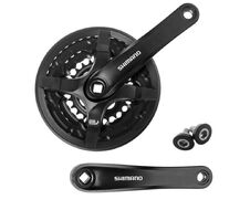 Комплект шатунов (Система), SHIMANO, FC-M501, C защитой, SQR, 170 мм, 48х38х28T