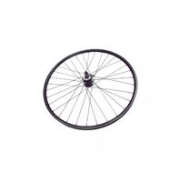 Колесо в сборе 20" заднее, алюминиевая втулка WZ-A208R, 28 отв., дисковая (6 винтов), под трещётку 6/7 ск., двустеночный обод, Forward DW (RWF20RBAB938)