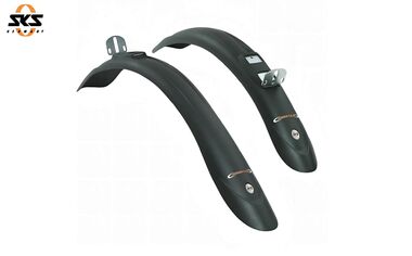 Комплект крыльев 26-28" MTB SKS "BEAVERTAIL", черный (SKS_10100)