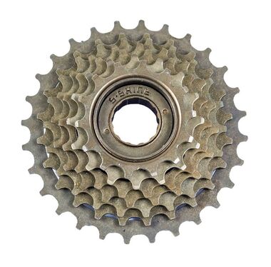 Трещотка 7 ск., EDX7, 14-28, S-SHINE Freewheel (коричневый, FW3002601)