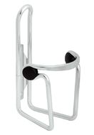 Флягодержатель алюминиевый, с поджимными вставками (чёрный, GD10-913Silver)