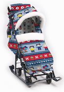 Санки-коляска детские Ника Детям 7-5 (лего)