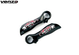 Рулевые окончания, VZ-E04-002, 22.2, 90 мм, Venzo (черный)