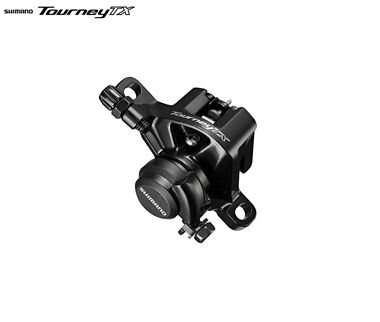 Тормоз дисковый механический (суппорт), SHIMANO BR-TX805 TOURNEY TX, Post Mount , без адаптера (ABRTX805FPRL)