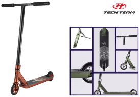 Самокат трюковый Tech Team Ragtag (коричневый, NN004020)