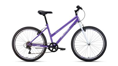 ALTAIR MTB HT 26 low (26" 6 ск. рост 15") 2019-2020, фиолетовый/белый, RBKT0MN66015 #0