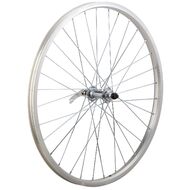 Колесо в сборе 28" переднее, втулка SF-HB03F (черная) 36 отв. под эксцентрик, одностеночный обод (RWF2836H0004)