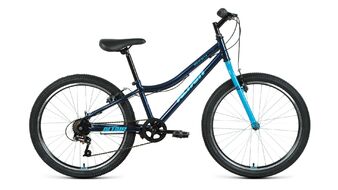 ALTAIR MTB 24 (24" 1 ск.) 2020-2021, темно-синий/мятный, 1BK01M141002