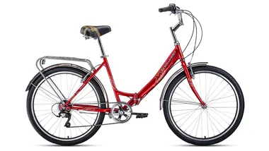 FORWARD SEVILLA 26 2.0 (26" 6 ск. рост. 18.5" скл.) 2022, красный/белый, RBK22FW26814