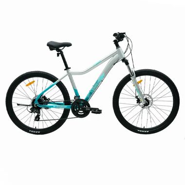 Велосипед TECH TEAM Delta 27,5 disc (27,5" 21 ск. рост 17") серебряный (NN013653)
