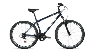 ALTAIR MTB HT 27,5 1.0 (27,5" 21 ск. рост 17") 2020-2021, темно-синий/серебристый