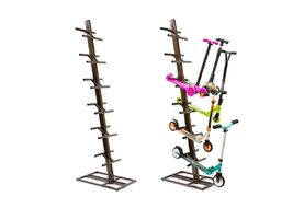 Стойка, витрина для самокатов (вертикальная), на 12 шт. (RACK1SCOOTER)