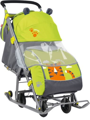 Санки-коляска "Ника детям 7 "Тигр" #0