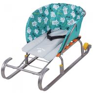 Матрасик (сиденье мягкое) для санок Ника "Мишки"