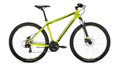 FORWARD APACHE 29 3.0 disc (29" 21 ск. рост 19") 2019-2020, желтый/черный, RBKW0M69Q012 #0