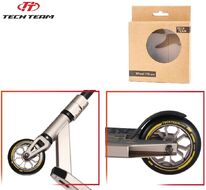 Колесо для трюкового самоката DukeR 303, 110 мм, алюминиевое, подшипники ABEC 9 (черный/серый, NN009012)