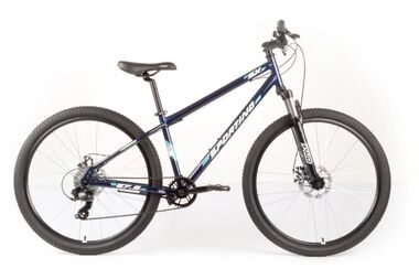 Велосипед FORWARD SPORTING SX 27,5 (27,5" 8 ск. рост. 17") 2025, темно-синий/белый