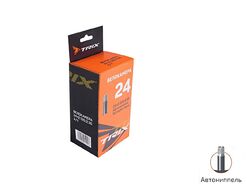 Камера 24x2,125/2,35 бутил, авто-ниппель, AV, TRIX