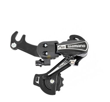 Переключатель задний, RD-TY21B, TOURNEY, 6 ск., под ось, SS, подвод - обратный, SHIMANO #0