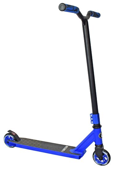 Самокат трюковый BiBiTu RECORD-2 (синий/черный) SK-A3100-BL