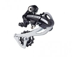 Переключатель задний, Shimano ACERA, RD-M360-L SGS, на 7-8 ск., под петух (черный, DANCERD-M360-L78)