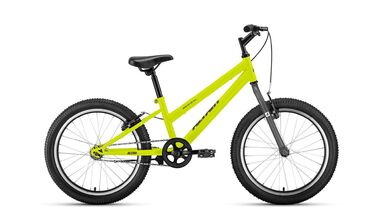 ALTAIR MTB HT 20 low (20" 1 ск. рост 10.5") 2019-2020, светло-зеленый/серый, RBKT01N01005 #0