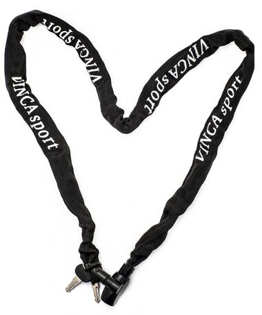 Замок противоугонный - цепь 4 x 1200мм, оплетка #0