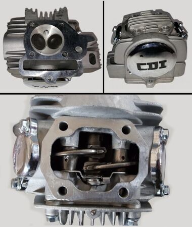 Головка цилиндра 4Т KAYO 140 см3 двигатель YX140 см3 в сборе (к-т с распредвалом) #0