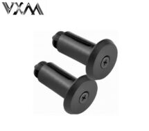 Баренды (заглушки руля) для велосипеда/самоката VXM, пара, SPIDER (черный, BARVXMSPDC03)