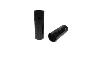 Пеги, L-110 мм, под ось 14мм, D38 (набор 2 шт.) (черный)