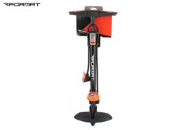 Насос FORMAT, напольный, Алюминиевый, двойная головка A/V, F/V, с манометром, ZF-037 (RPUZF0370001)