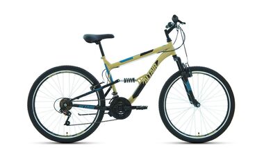 ALTAIR MTB FS 26 1.0 (26" 18 ск. рост 18") 2019-2020, бежевый/черный, RBKT0SN6P011 #0