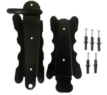 Крюк стальной настенный, с подпятником, для велосипеда, крепление - за колесо