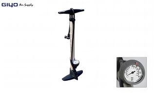 Насос Giyo, GF-33P, напольный, универсальный, алюминиевый, 610 мм, AV/FV, с манометром, 160 psi/11 bar
