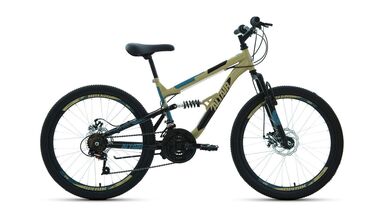 ALTAIR MTB FS 24 disc (24" 18 ск. рост 15") 2019-2020, бежевый/черный, RBKT02N4P004 #0