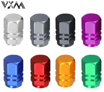 Колпачок на ниппель алюминиевый, VXM, шестигранный (цвета в ассортименте, УТ00019024)