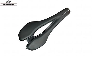 Седло актив MTB-12240 VACUUM, 275x142 мм, MTB/Sport Series, с вент. отверстием, RAPIDA, Dahon logo (УТ00032216)