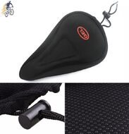 Чехол на седло для велосипеда с гелевой вставкой (черный, GEL-08)